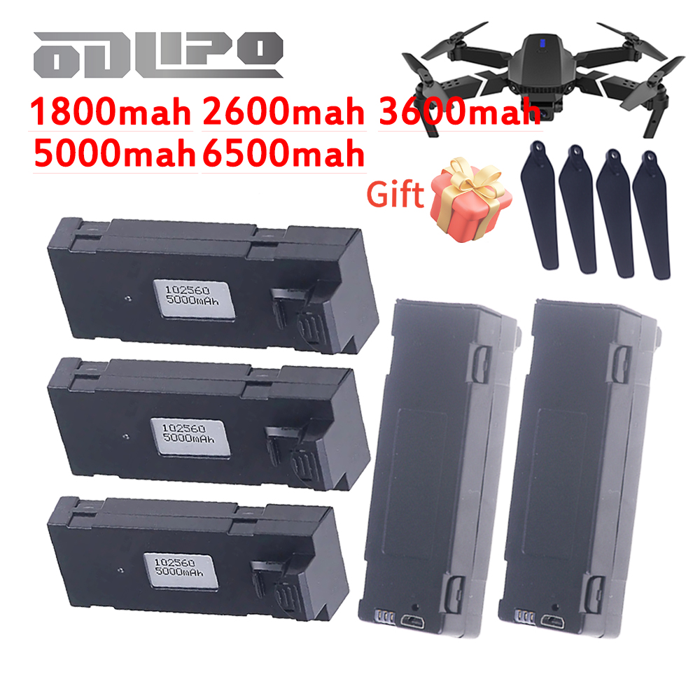 Eachine Drone E58 - Baterai E88 Upgrade Baru 6500mah 5000mah