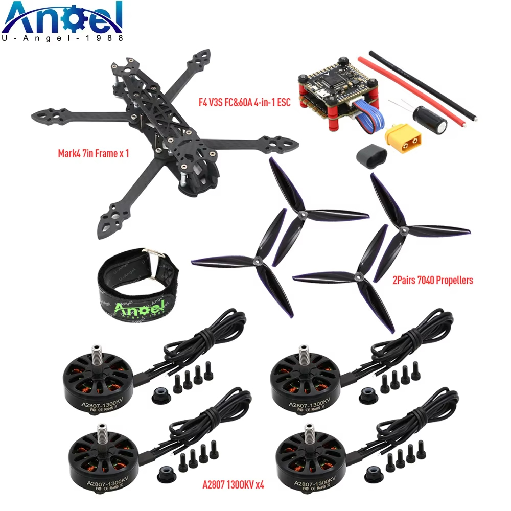 Drone Kit With Camera - Mark4 Mark 4 7 inci 295mm