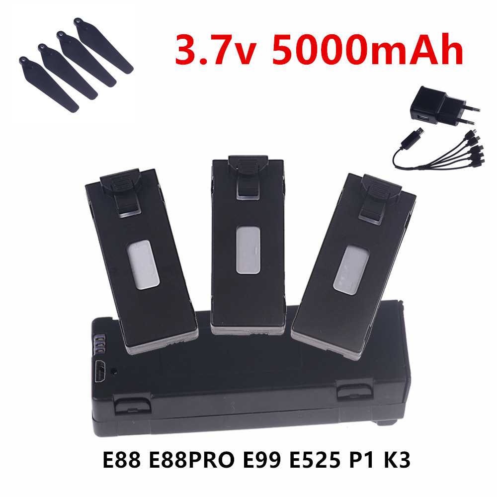 Baterai 3.7V Untuk E88 E88PRO  - Eachine Drone E58 ulasan dan harga
